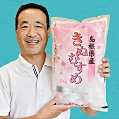 【毎月定期便】無洗米　石見地方産きぬむすめ 5kg 全6回