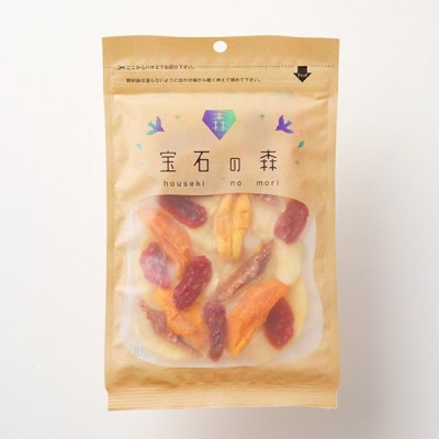 浜田市特産セミドライミックス「宝石の森」とカット干し梨(旭乃美)　各1袋