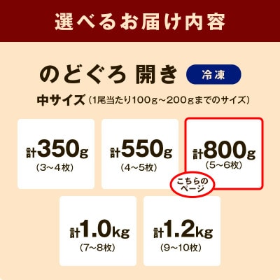島根県浜田市加工のどぐろ専門店の のどぐろ干物セット 5~6枚で800g以上1枚ずつ個包装 焼き方付