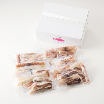 島根県産浜田市加工　スルメイカ一夜干し　食べ応え大満足の合計1.2kg(小分け個包装200g×6袋)