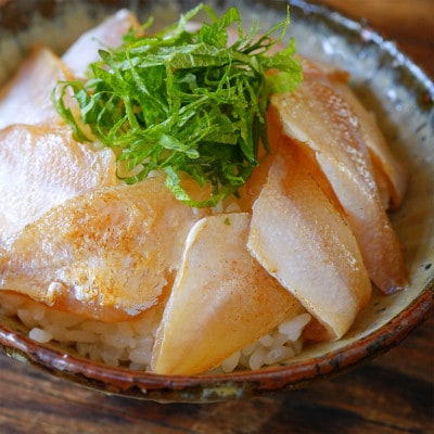 島根県産の新鮮な天然のどぐろを活かした自家製炙り漬け丼の具　4食分(1食ずつの小分け包装)　冷凍配