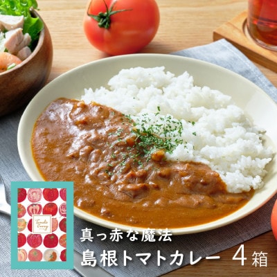 島根トマトカレー 4箱セット