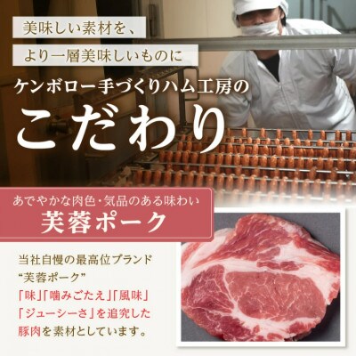 ケンボロー芙蓉ポークDLG受賞品+しゃぶしゃぶ・味噌漬け詰め合わせセット