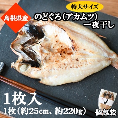 山陰浜田極味ののどぐろ一夜干し(220～250g)1枚