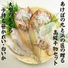 山陰浜田港あけぼの丸ののどぐろ・笹かれい・白いか高級3種セット
