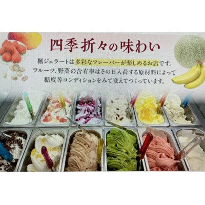 島根素材のイタリアンジェラート「ジェラート6個セット」