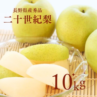 梨 二十世紀(長野県産秀品)10kg【2026年9月上旬～9月下旬頃発送予定】