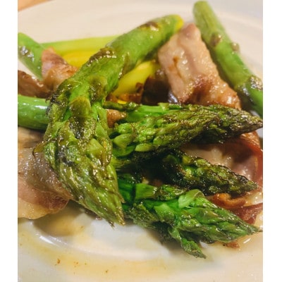 春夏限定!松川町産アスパラ・ベーコン・シードルの乾杯セット!