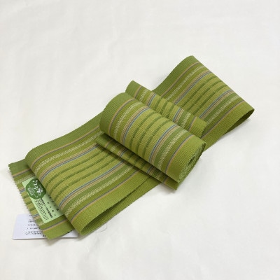 《ウージ染め》手織り半幅帯