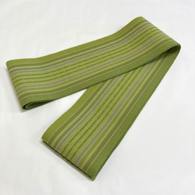 《ウージ染め》手織り半幅帯