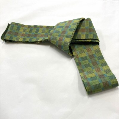 《ウージ染め》手織り角帯　little achakan