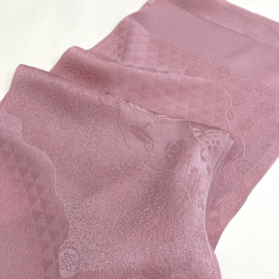 【ウージ染め】花穂染め帯揚げ