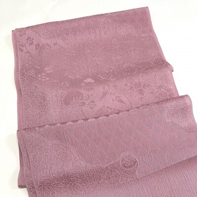 【ウージ染め】花穂染め帯揚げ