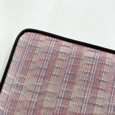 【ウージ染め】花穂染めラウンドファスナー束入れ長財布