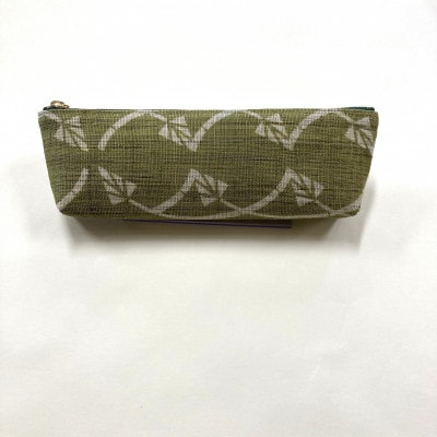 【ウージ染め】麻ペンケース