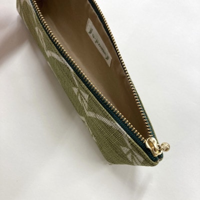 【ウージ染め】麻ペンケース