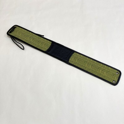 【さとふる限定】【ウージ染め】三線手織り胴巻き<ティーガー>