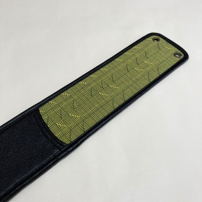 【さとふる限定】【ウージ染め】三線手織り胴巻き<ティーガー>