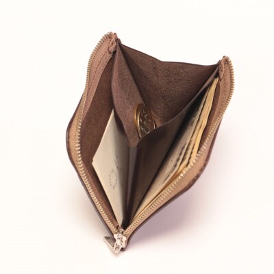 Valley  ヴァレイ 薄型財布　【ワックスブラック】