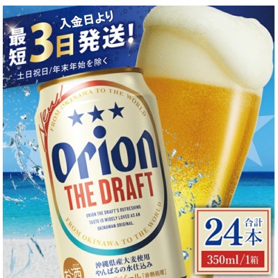 オリオン ザ・ドラフト 1ケース(350ml×24缶)