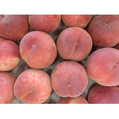 青森県南部の旬の完熟桃 おすすめ品種 計2kg(約5玉から8玉)