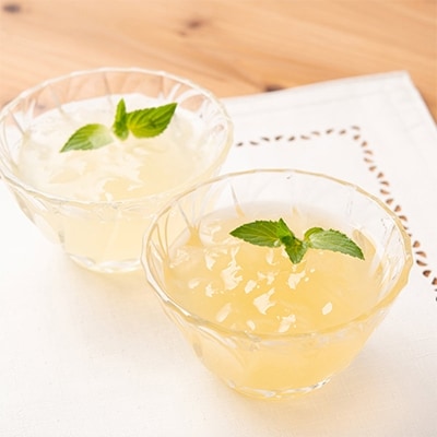 【毎月定期便】青森飲むゼリー(りんご・ぶどう)全2回