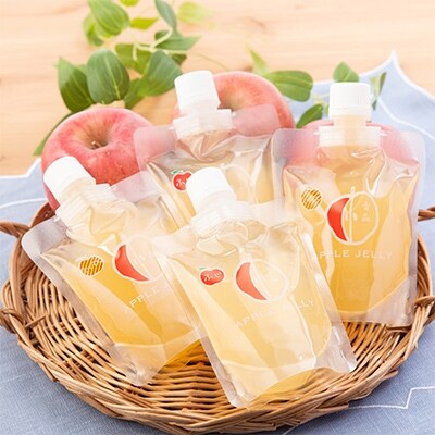 【毎月定期便】青森飲むゼリー(りんご・ぶどう)全2回