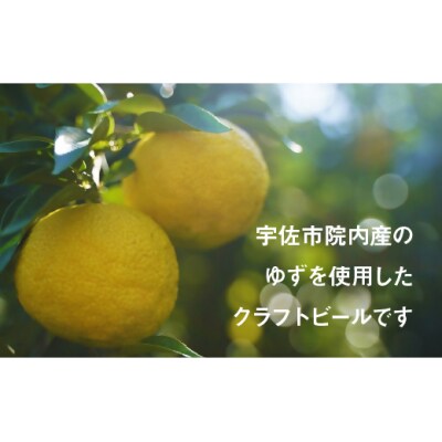 大分限定 ゆずクラフト缶セット350ml×8本【104302900】【山添産業株式会社】
