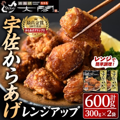 宇佐からあげ太閤レンジアップ(計600g・300g×2袋)【101100300】【太閤】