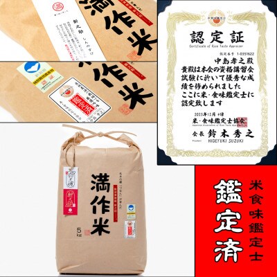 【毎月定期便】農家直送【特栽魚沼産新之助 精米 合計60kg】5kg全12回