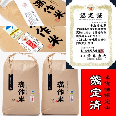 【毎月定期便】県認証特栽元祖魚沼産コシヒカリ20kg(10kg×2袋)×12回 計240kg全12回