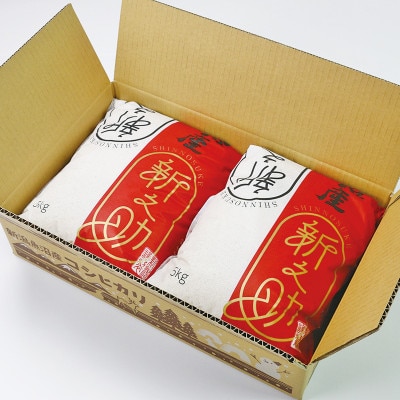 【毎月定期便】中魚沼産「新之助(しんのすけ)」精米 10kg 全12回