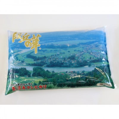 【毎月定期便】魚沼産コシヒカリ　津南町生産者組織「段丘会」のお米　段丘の華　5kg全6回