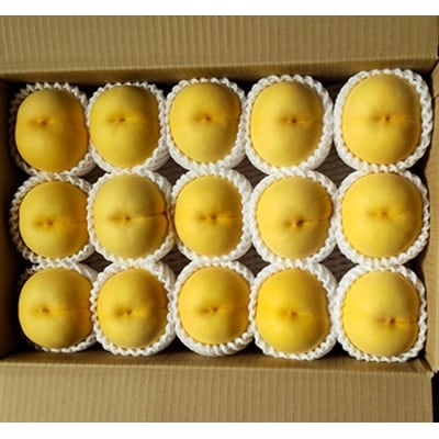 【数量限定】桃(黄貴妃)5kg　特秀品　0106-2505
