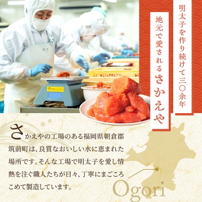 定期便 12ヶ月 明太子 蔵出し 辛子明太子 1kg (500g×2) [No5354-0020]