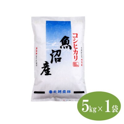 魚沼産コシヒカリ5kg 令和6年産