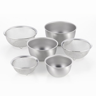 深型ボウル&ザルセット6P