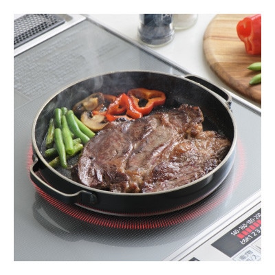 郷技　グリルパン20cm【IH対応 ガス火OK】