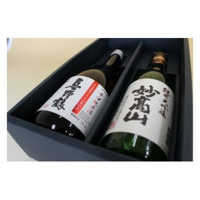 全国新酒鑑評会『金賞受賞』 辛口純米・純米大吟醸2本セット(真野鶴・妙高山)