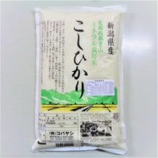 新潟県産 特別栽培米コシヒカリ 5kg(ミネラル栽培)