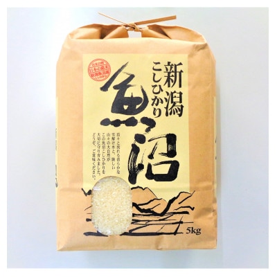 【毎月定期便】魚沼産コシヒカリ 精米 5kg全3回