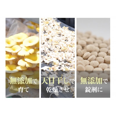 ララの天日干し　たもぎたけ 国産・無添加・菌床製造期間及びキノコ栽培期間農薬不使用