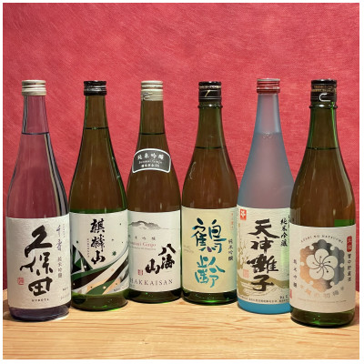 新潟の厳選酒蔵 純米吟醸飲み比べセット(720ml×6本)