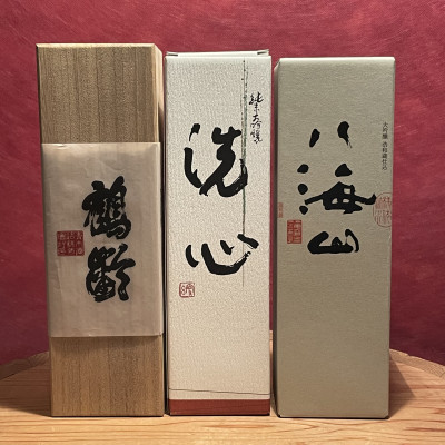 新潟の高級酒飲み比べセット1(720ml×3本)