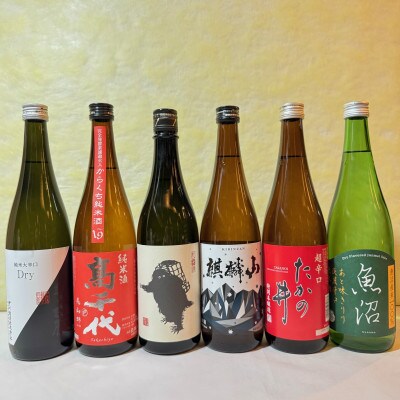 新潟清酒 超辛口シリーズ(720ml×6本)