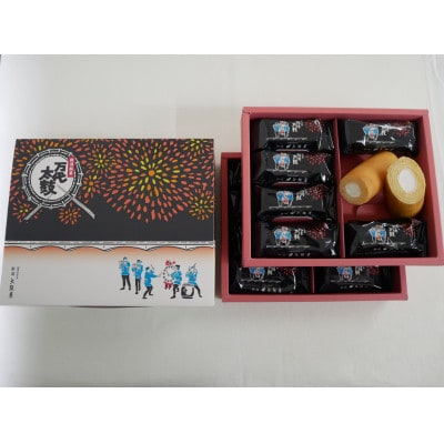 新潟銘菓　万代太鼓　16個入り