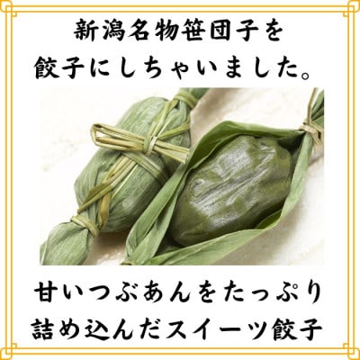笹団子の餃子　笹団餃　24個セット