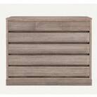 加茂桐箪笥 整理たんす 淡雪(焼き桐仕上げ)