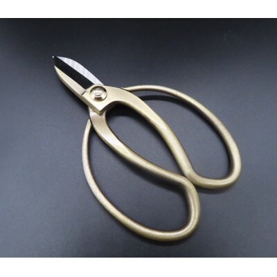 古流鋏 ブロンズ/Bronze flower scissors 「type KORYU」