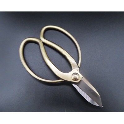 古流鋏 ブロンズ/Bronze flower scissors 「type KORYU」